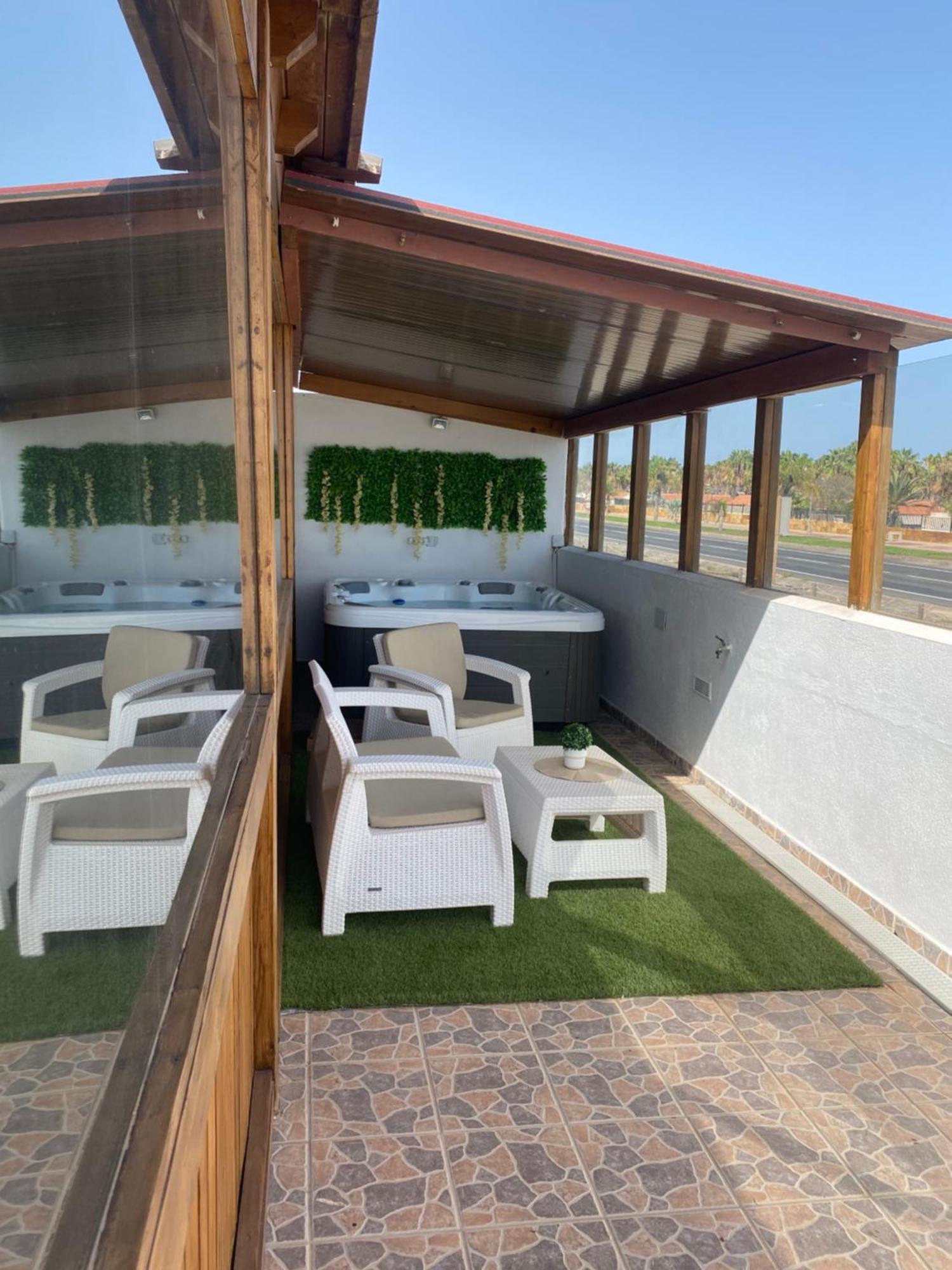 Beach Villa Private Heated Pool Caleta De Fuste Exteriör bild